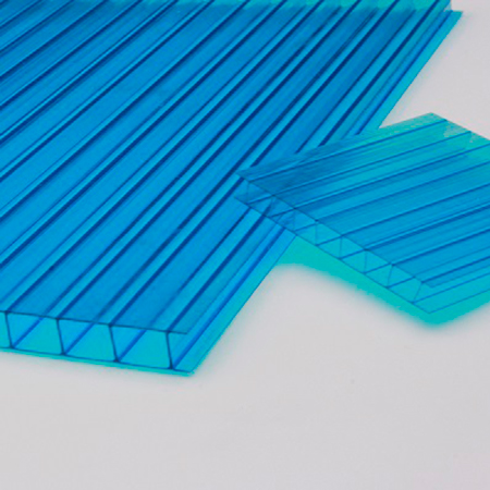 湖藍(lán)雙層PC陽光板